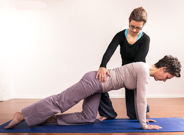 annarobic-pilates-einzeltraining2 Im Einzeltraining können individuelle Ansätze beim Pilates entwickelt werden